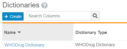 whodrug dictionary record